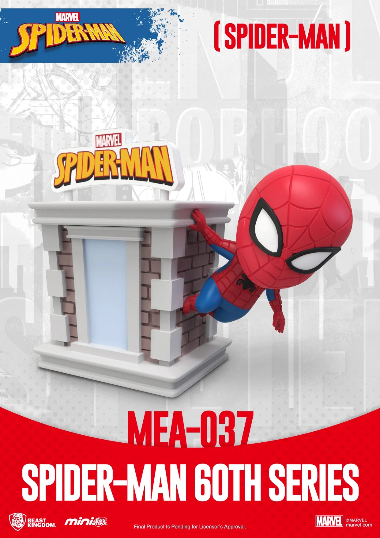 SPIDER-MAN - 60th Anniversaire Series - Set 6 Figure 8 cm