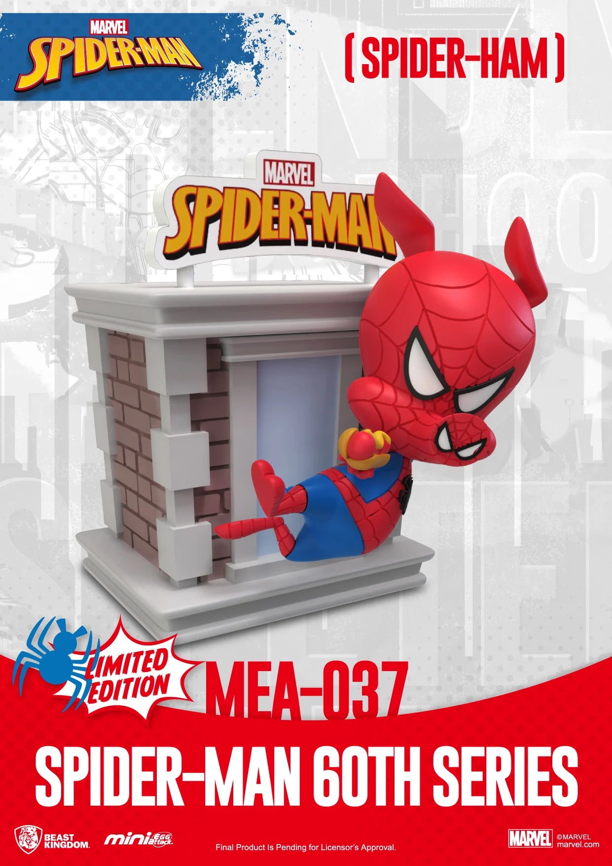 SPIDER-MAN - 60th Anniversaire Series - Set 6 Figure 8 cm