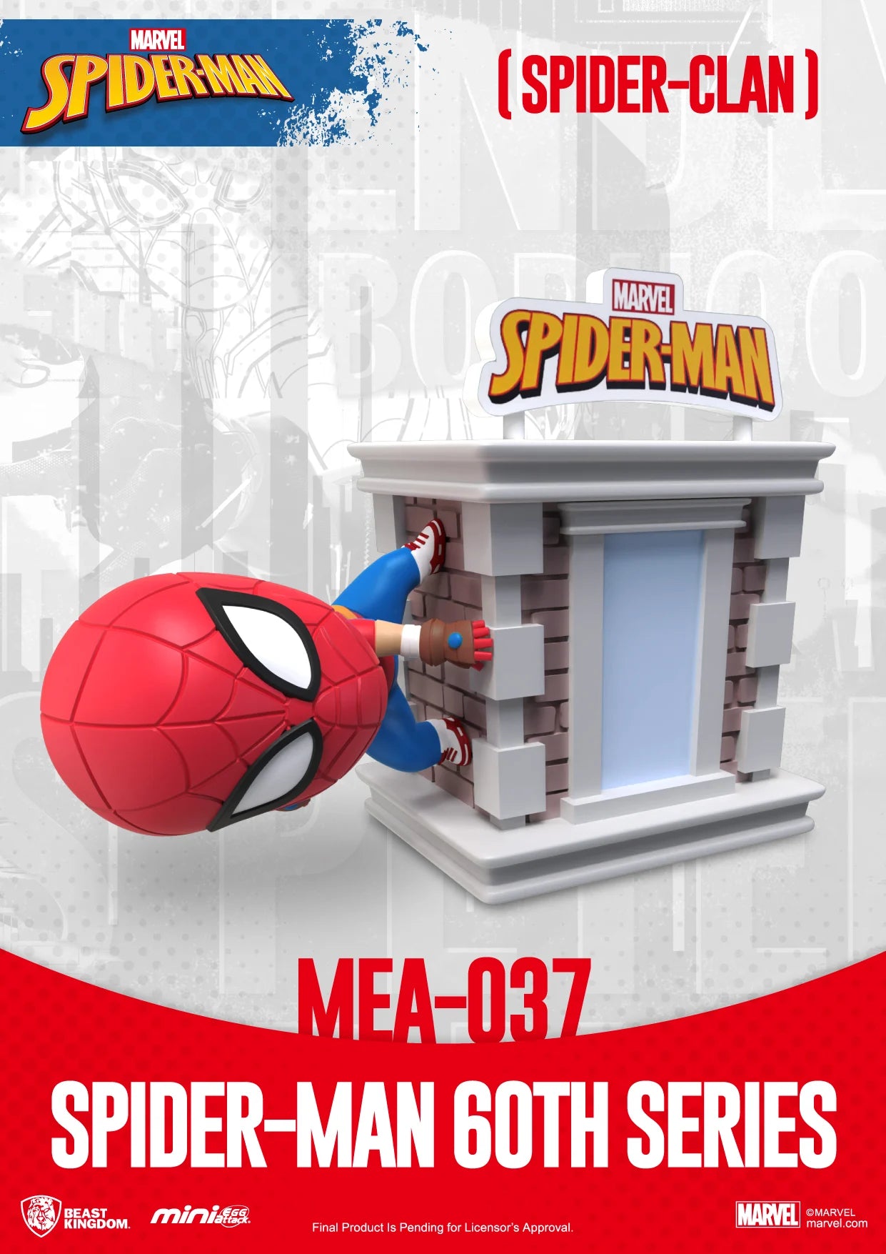 SPIDER-MAN - 60th Anniversaire Series - Set 6 Figure 8 cm