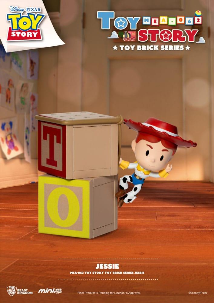 TOY STORY – Toy Brick-Serie – 8 Mini-Ei-Attack-Figuren-Set, 7 cm