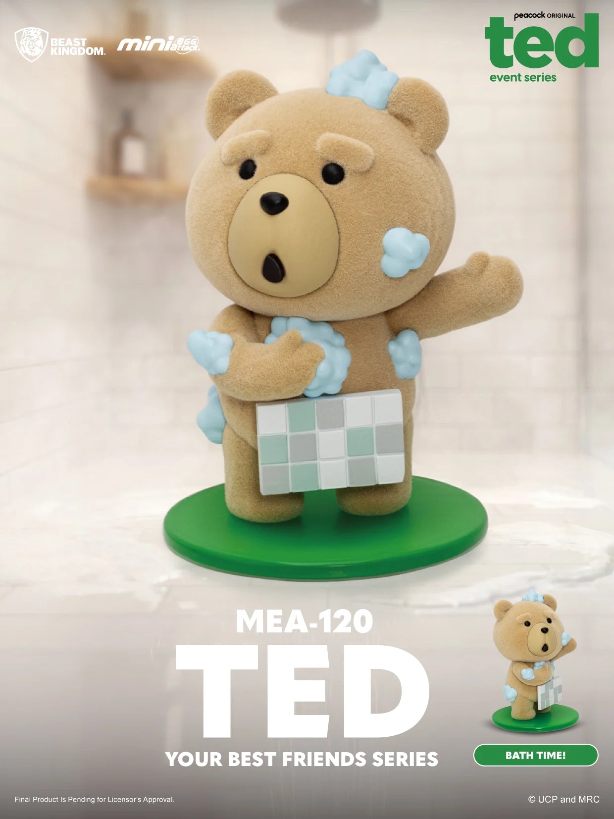 TED - Ted Your Best Friends Series - Set 6 Figure 8 cm