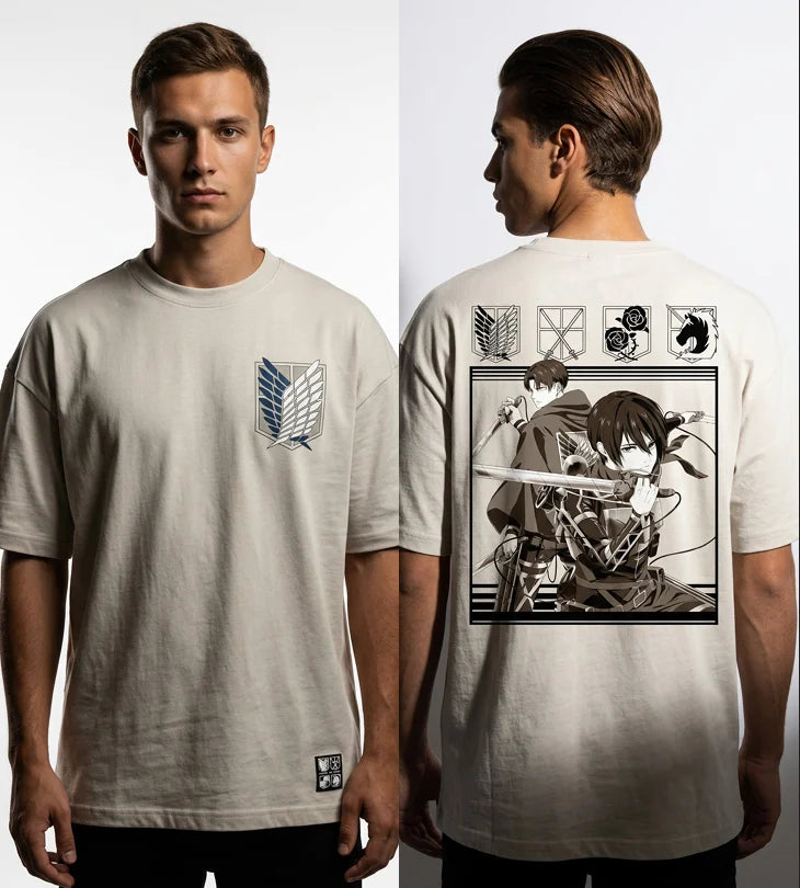 ATTACK ON TITAN - Brigade Speciale - Oversize T-Shirt Men (S)