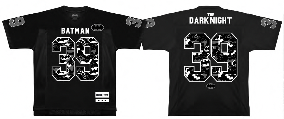 DC – The Dark Night – T-Shirt Sports US Replica Unisex (XXL)