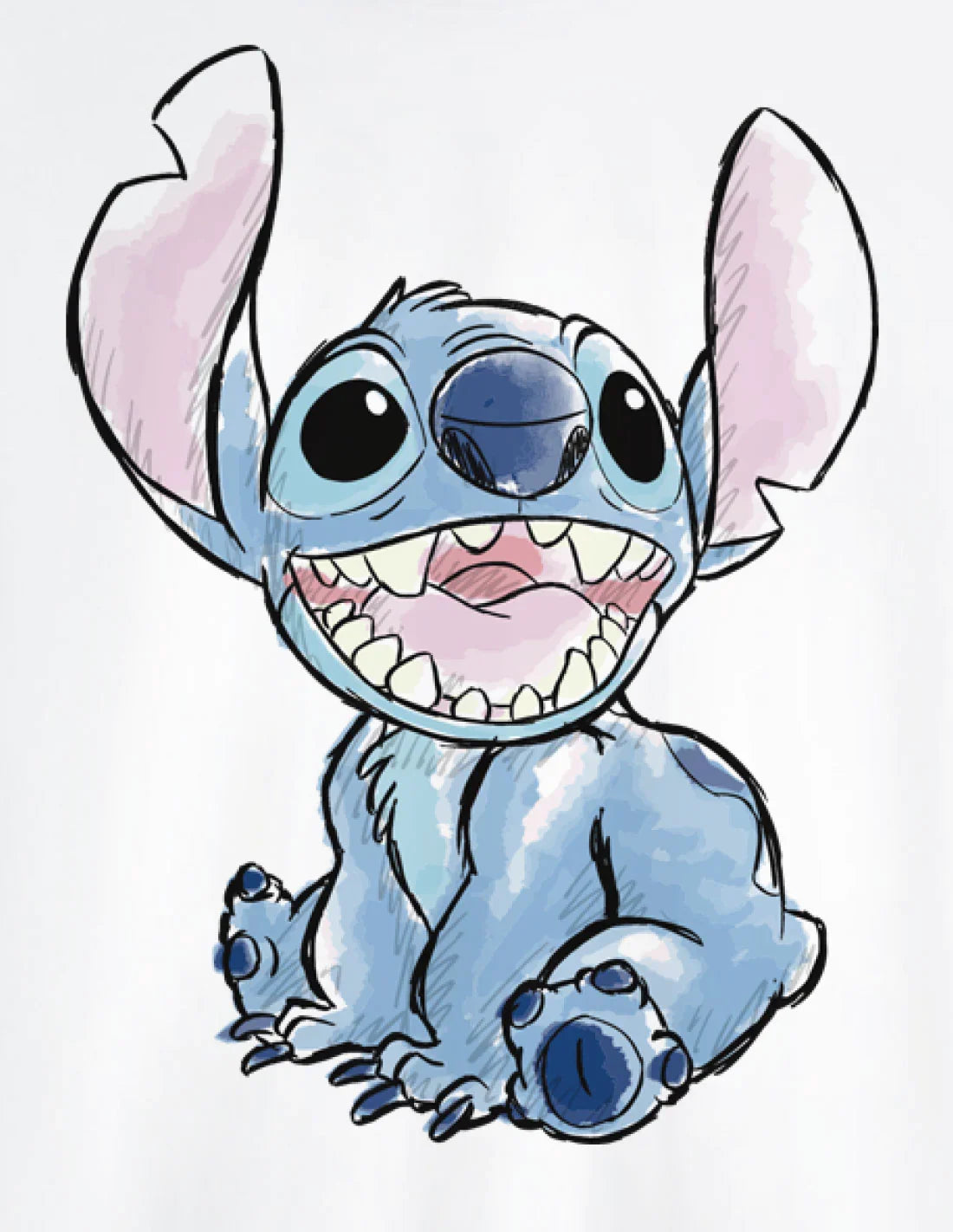 LILO AND STITCH - Stitch Sketch - Men T-Shirt (M)