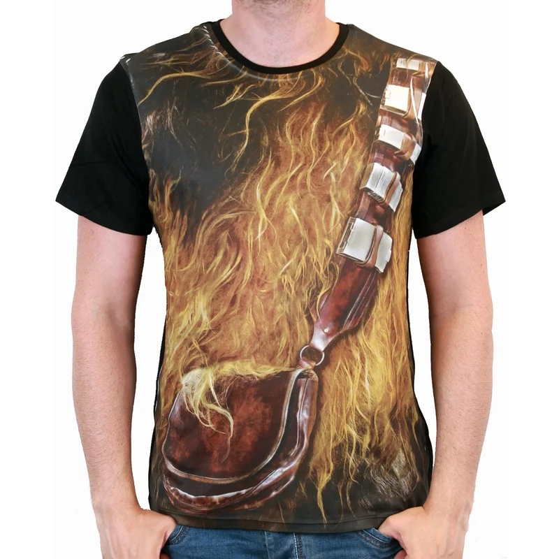 STAR WARS - T-Shirt Chewbacca Costume (S)