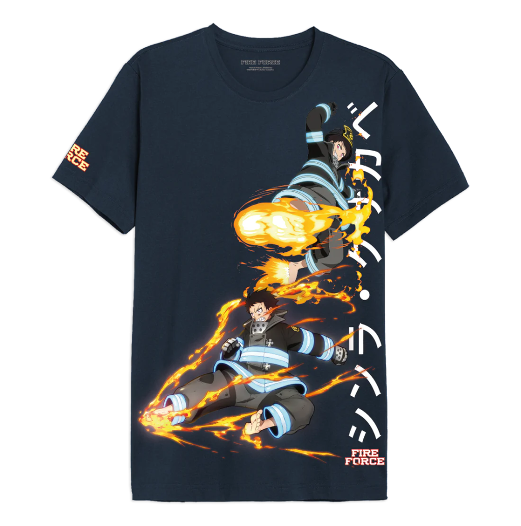 FIRE FORCE - Shinra - Oversize T-Shirt Herren (XXL)