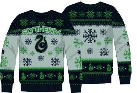 HARRY POTTER - Slytherin - Men Christmas Sweaters (M)