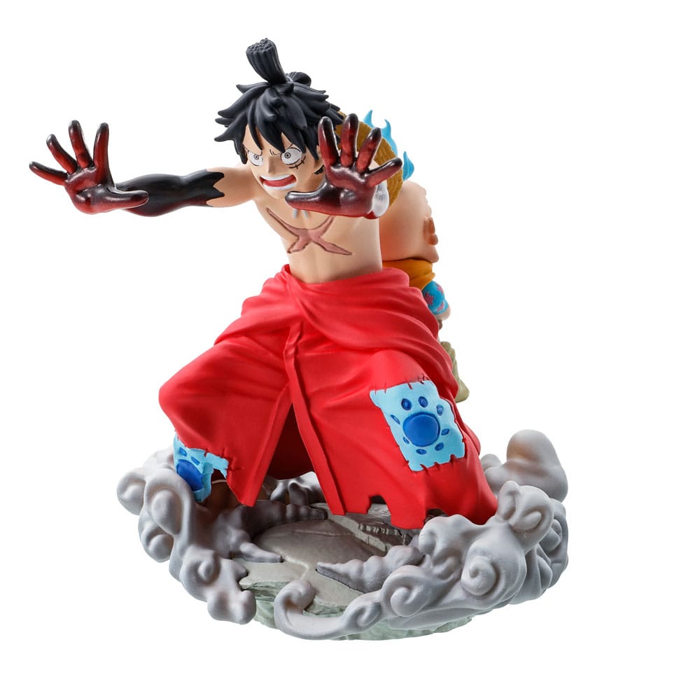 ONE PIECE - Logbox Re Birth Wanokuni - 4 Statue Set Petitrama 9cm