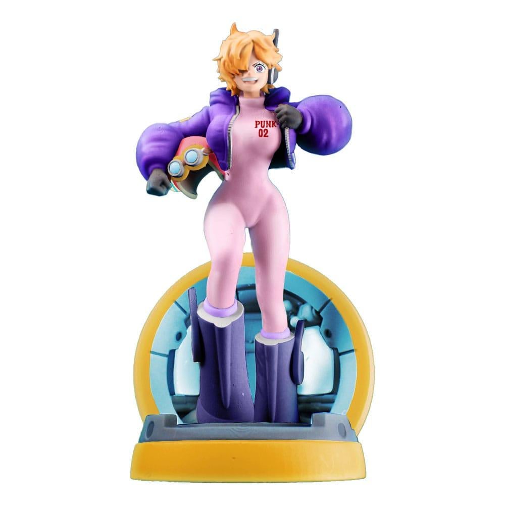 ONE PIECE - Logbox Re Birth Egghead - 4 Statue Set Petitrama 9cm