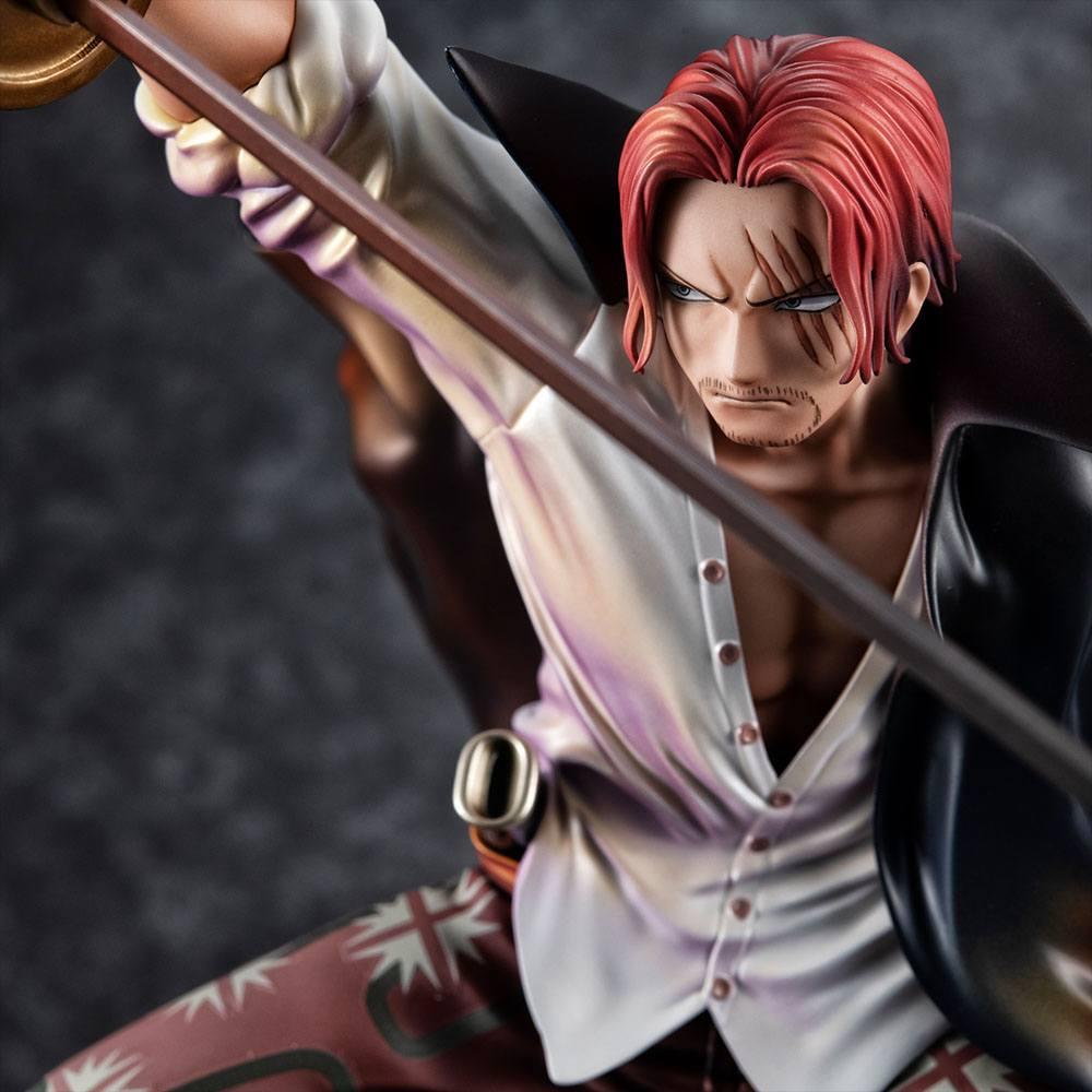 ONE PIECE - Red-Haired Shanks - Statue Playback Memories P.O.P. 21cm
