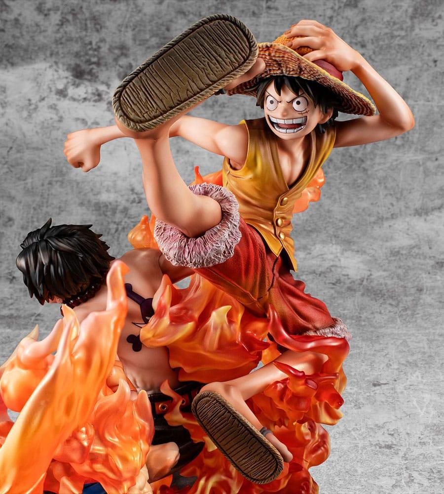 ONE PIECE - Luffy & Ace "Bond between brothers" - Statue P.O.P. 25cm