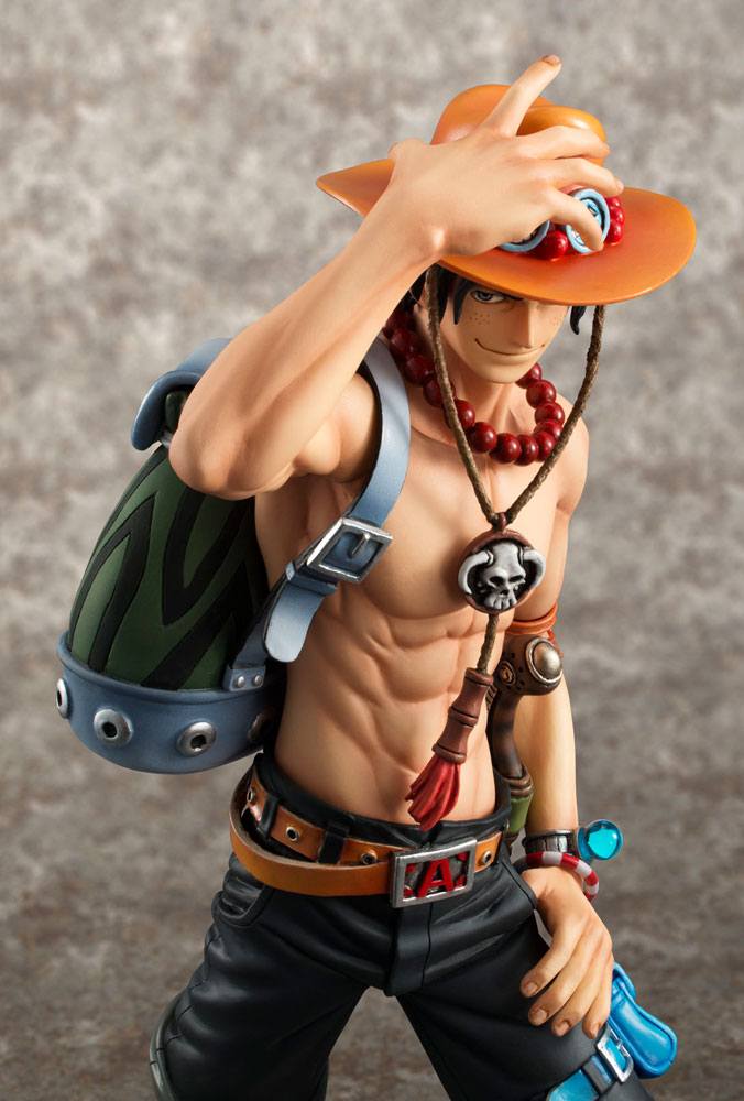 ONE PIECE - Portgas D.Ace 10th Limited Vers. - Statue Exc. Mod. 23cm