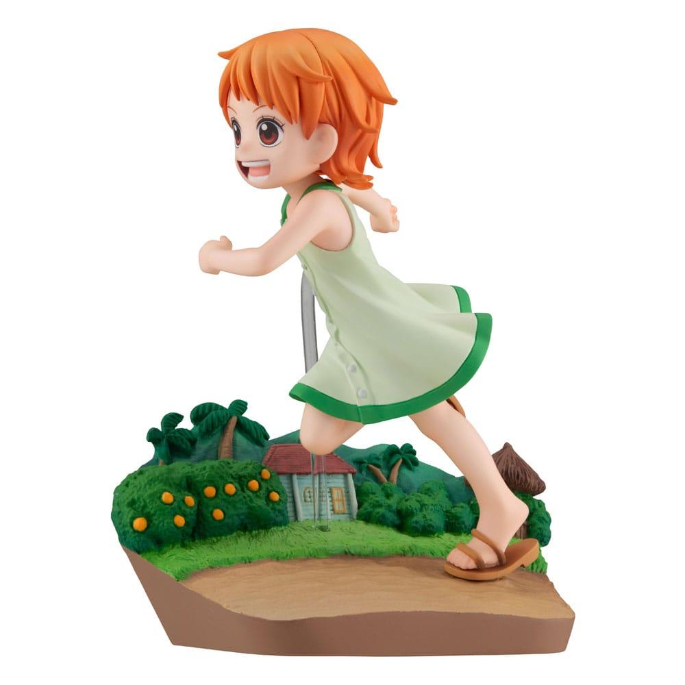 ONE PIECE - Nami "Run Run Run" - Statue G.E.M. 11cm