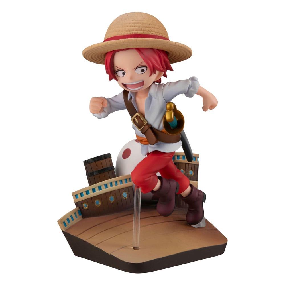 ONE PIECE - Shanks "Run Run Run" - Statue G.E.M. 13cm