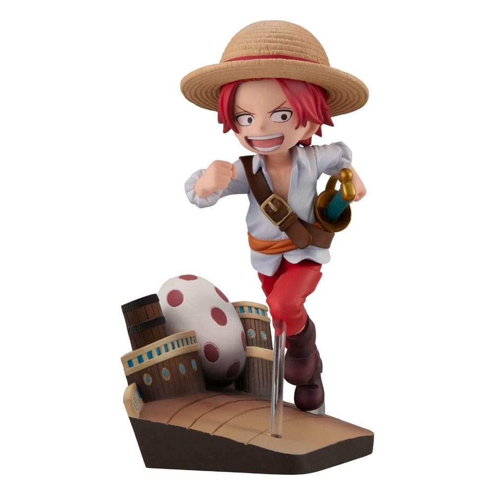 ONE PIECE - Shanks "Run Run Run" - Statue G.E.M. 13cm