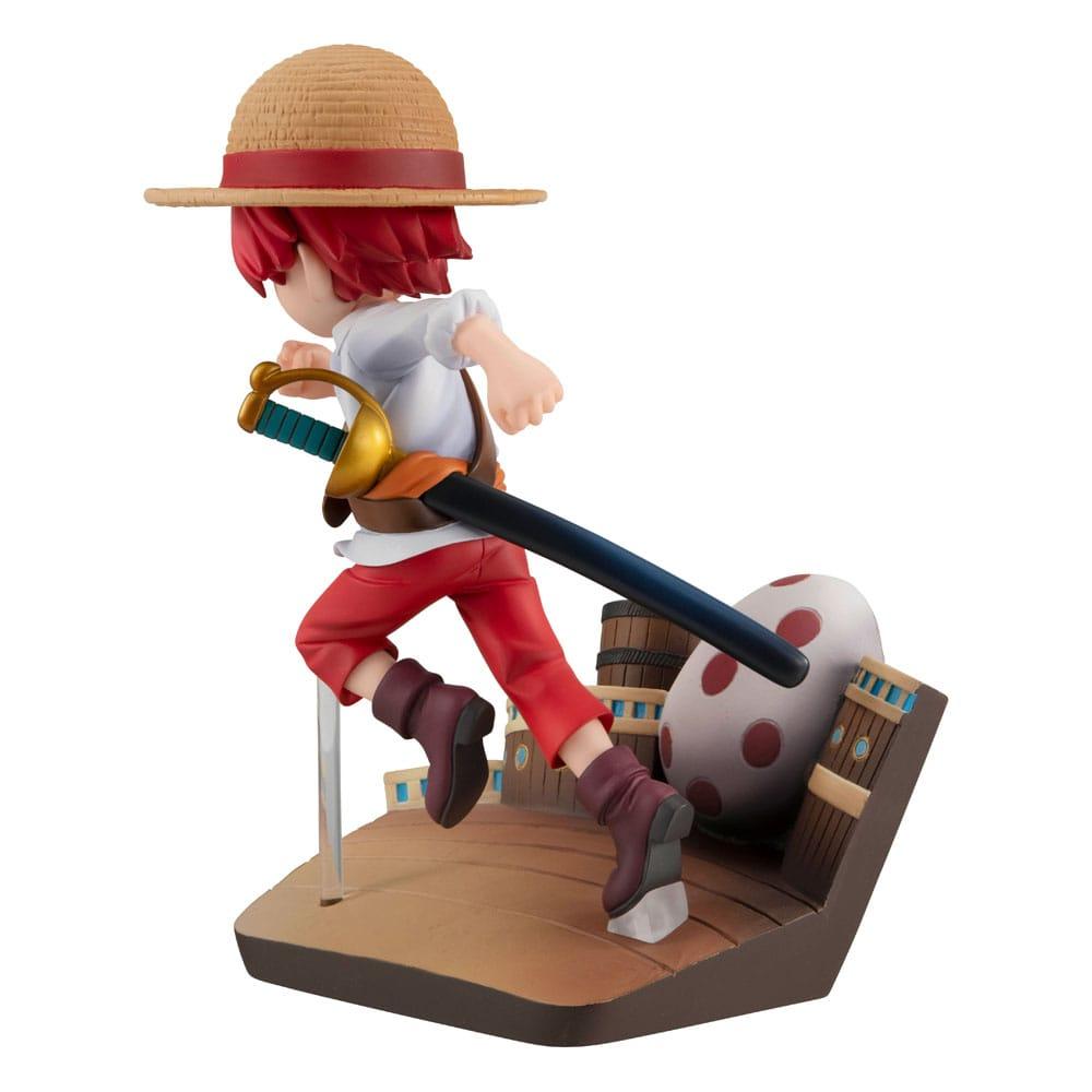 ONE PIECE - Shanks "Run Run Run" - Statue G.E.M. 13cm