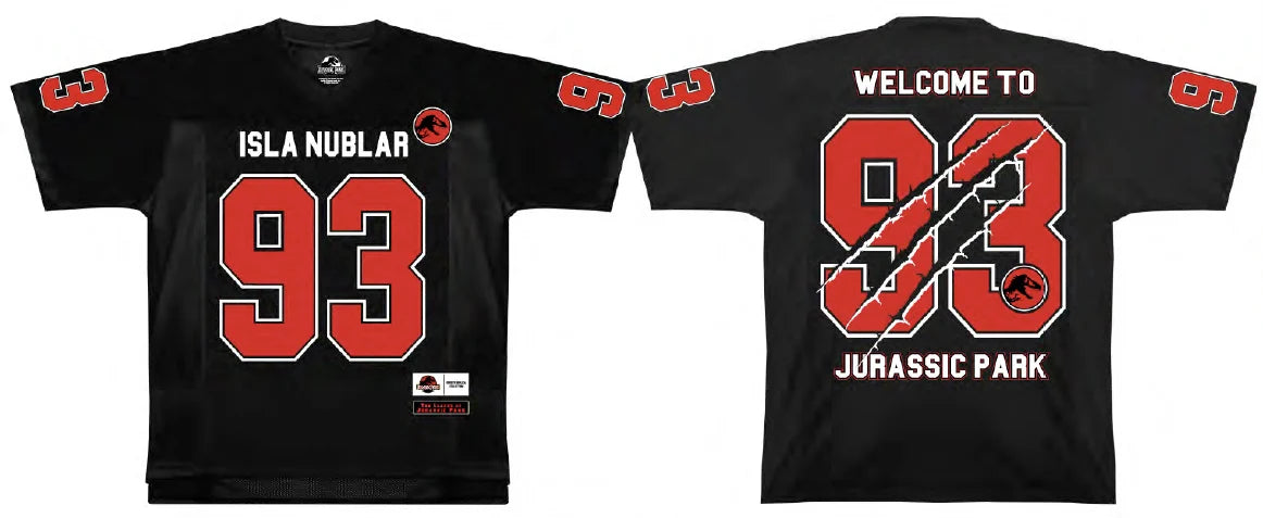 JURASSIC PARK - Isla Nubar - T-Shirt Sports US Replica Unisex (L)