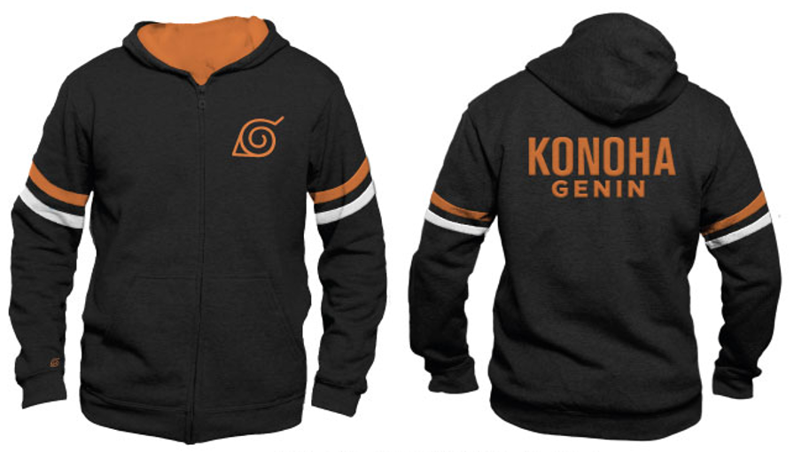 NARUTO - Konoha Genin - Hooded Sweat (S)