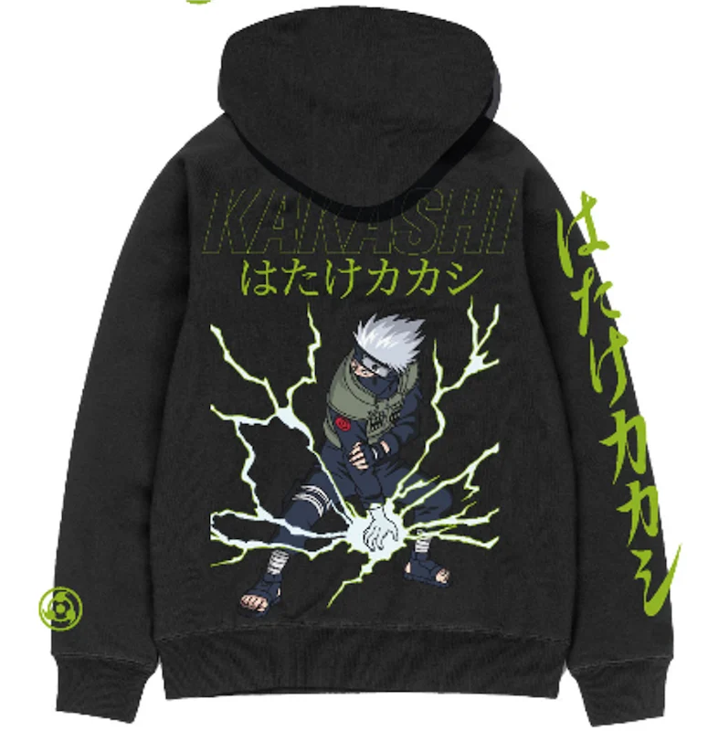 NARUTO - Kakashi 1000 Birds - Hooded Sweat (XXL)