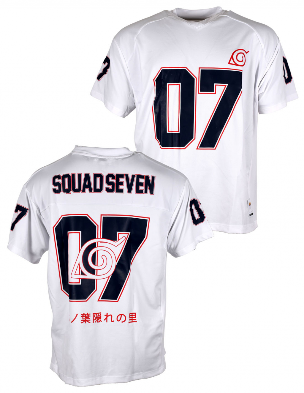 NARUTO - Squad Seven - T-Shirt Sports US Replica unisex (XXL)