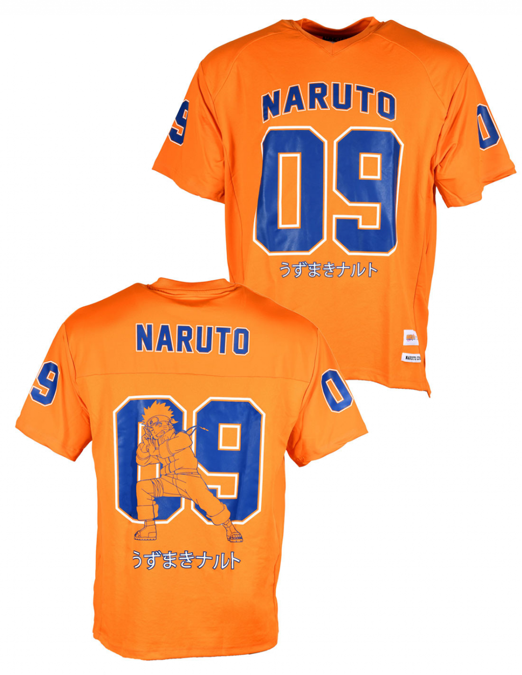 NARUTO - Naruto Uzumaki - T-Shirt Sports US Replica unisex (XXL)