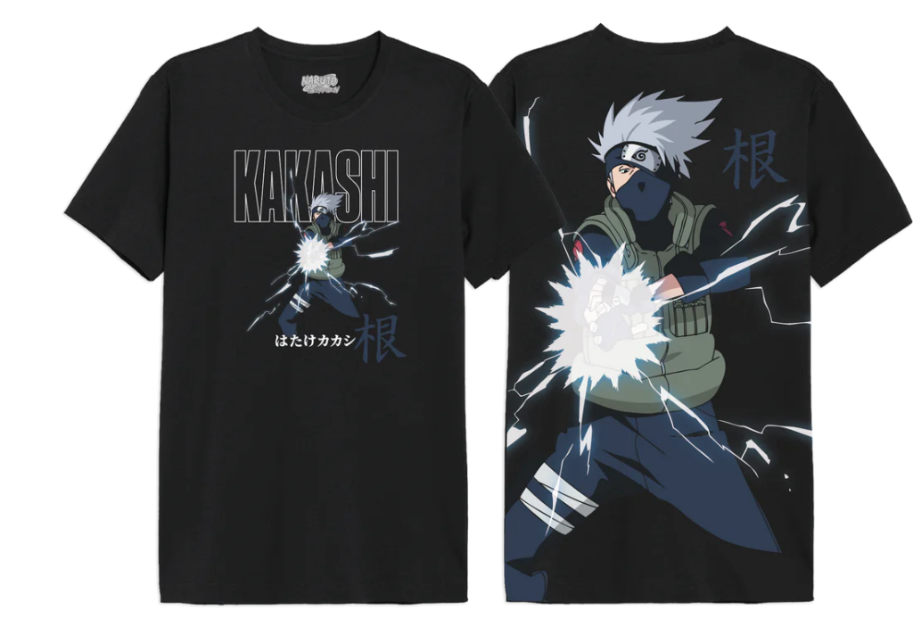 NARUTO SHIPPUDEN - Kakashi - Oversize T-Shirt Men (XXL)