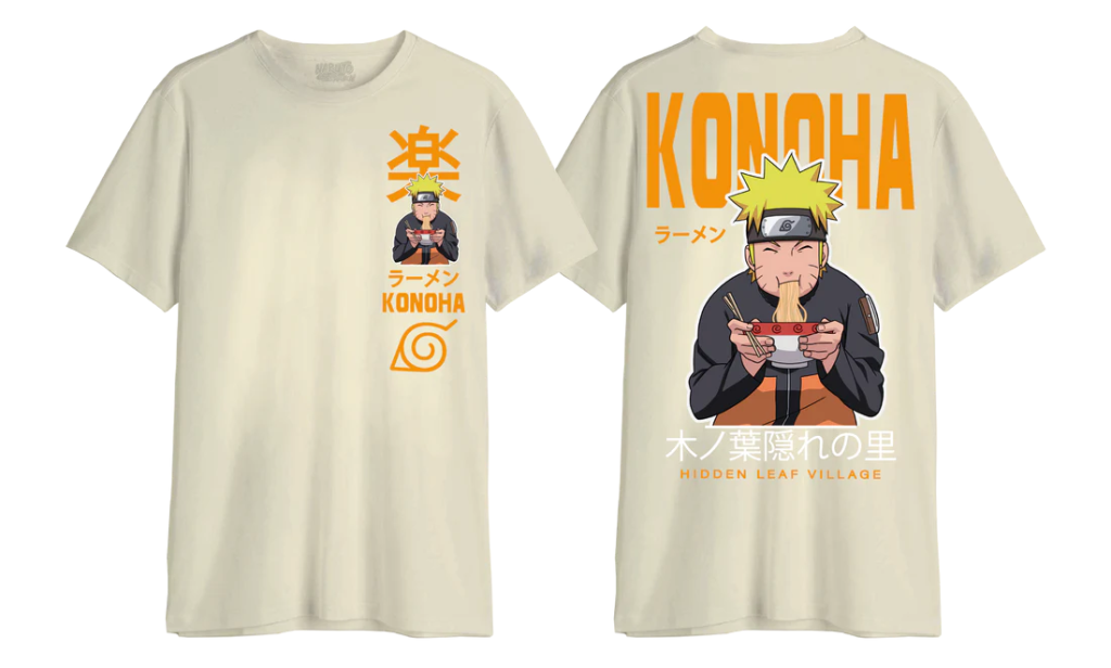 NARUTO SHIPPUDEN - Konoha Ramen - Oversize T-Shirt Men (L)