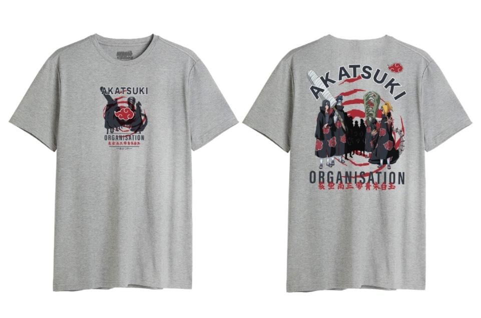 NARUTO - Akatsuki Organisation - T-Shirt Men (S)
