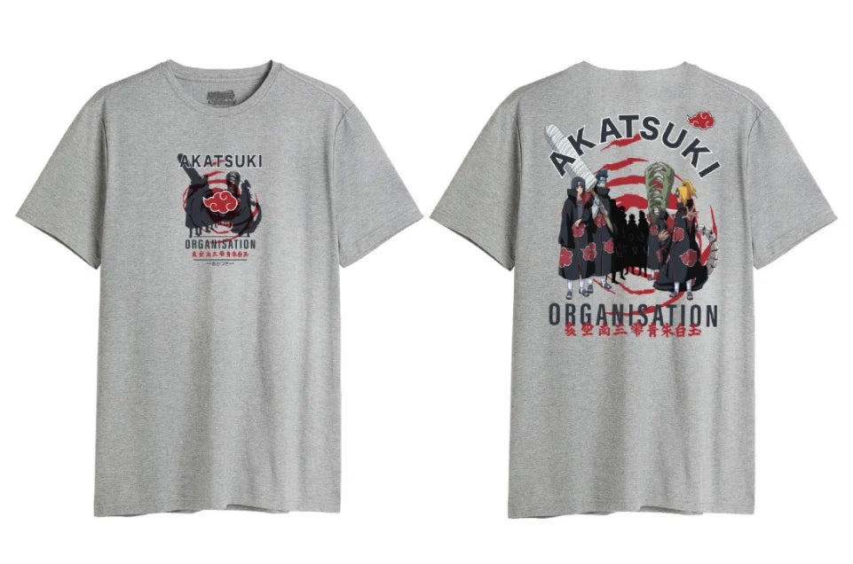 NARUTO - Akatsuki Organization - T-Shirt Herren (XL)
