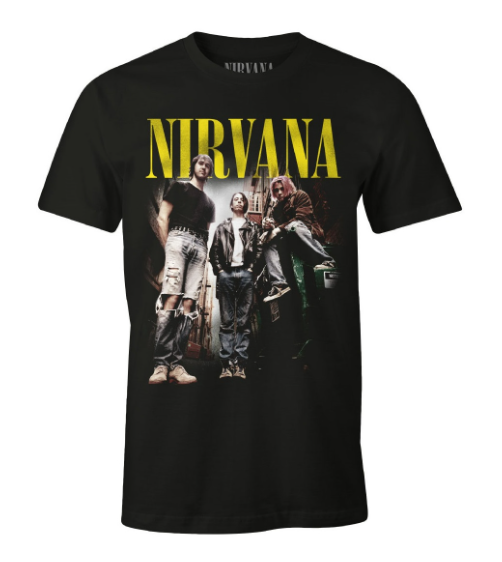 NIRVANA - Band - T-Shirt Herren (S)