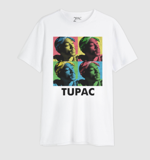 MUSIC - Tupac Frame - T-Shirt Men (S)