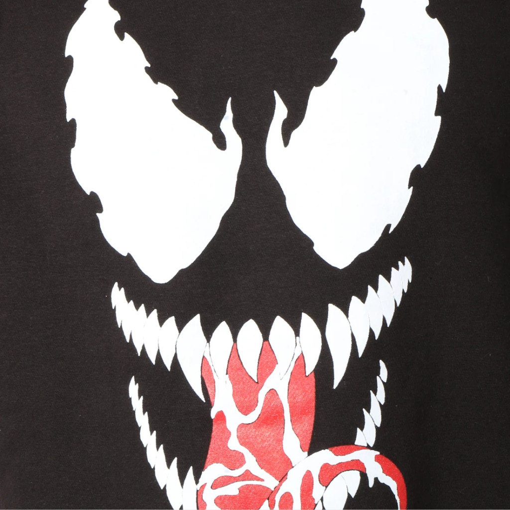 MARVEL - Dark Venom Face - Men Sweat-Shirt (L)