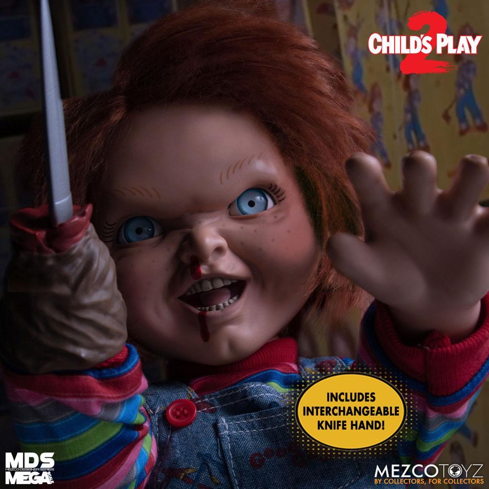 CHUCKY - Child's Play 2 - Talking Figure Designer Series 38cm