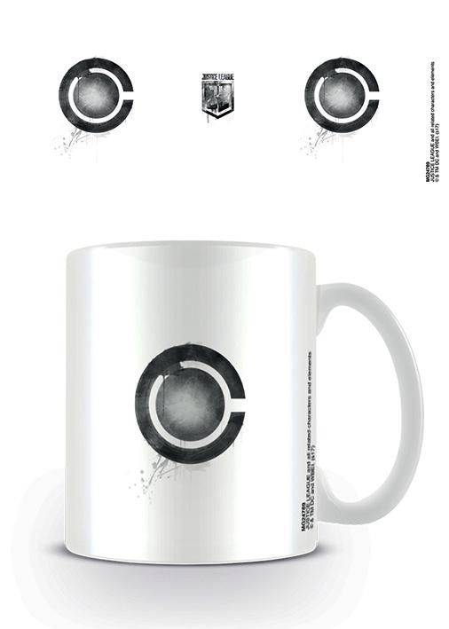 JUSTICE LEAGUE - Mug - 300 ml - Cyborg Logo Drip