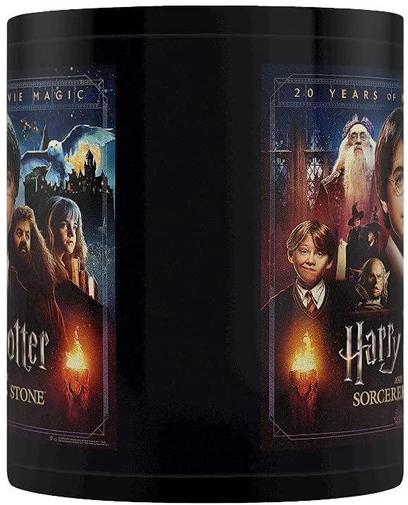 HARRY POTTER - And The Philosophers Stones - Black Mug  315 ml