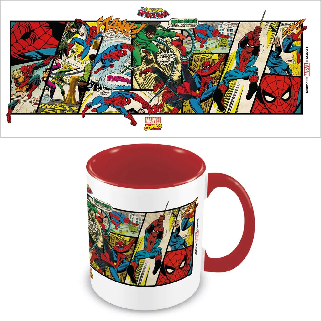 MARVEL COMICS - Spider-Man Panels - Colored Inner Mug 315ml