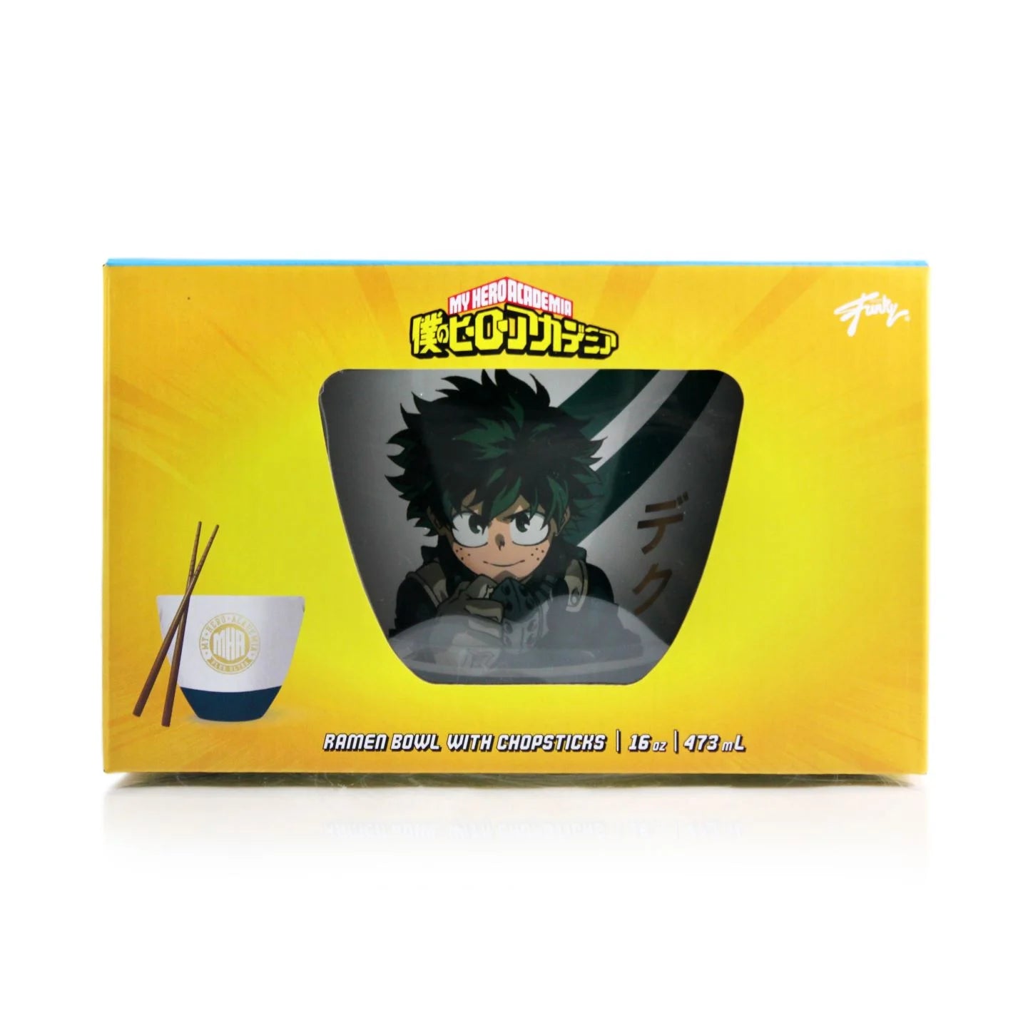 MY HERO ACADEMIA – Ramenschale mit Essstäbchen 470 ml – Izuku Midoriya