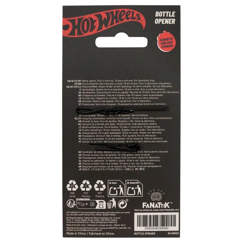 HOT WHEELS - Piston - Limited Edition Bottle Opener