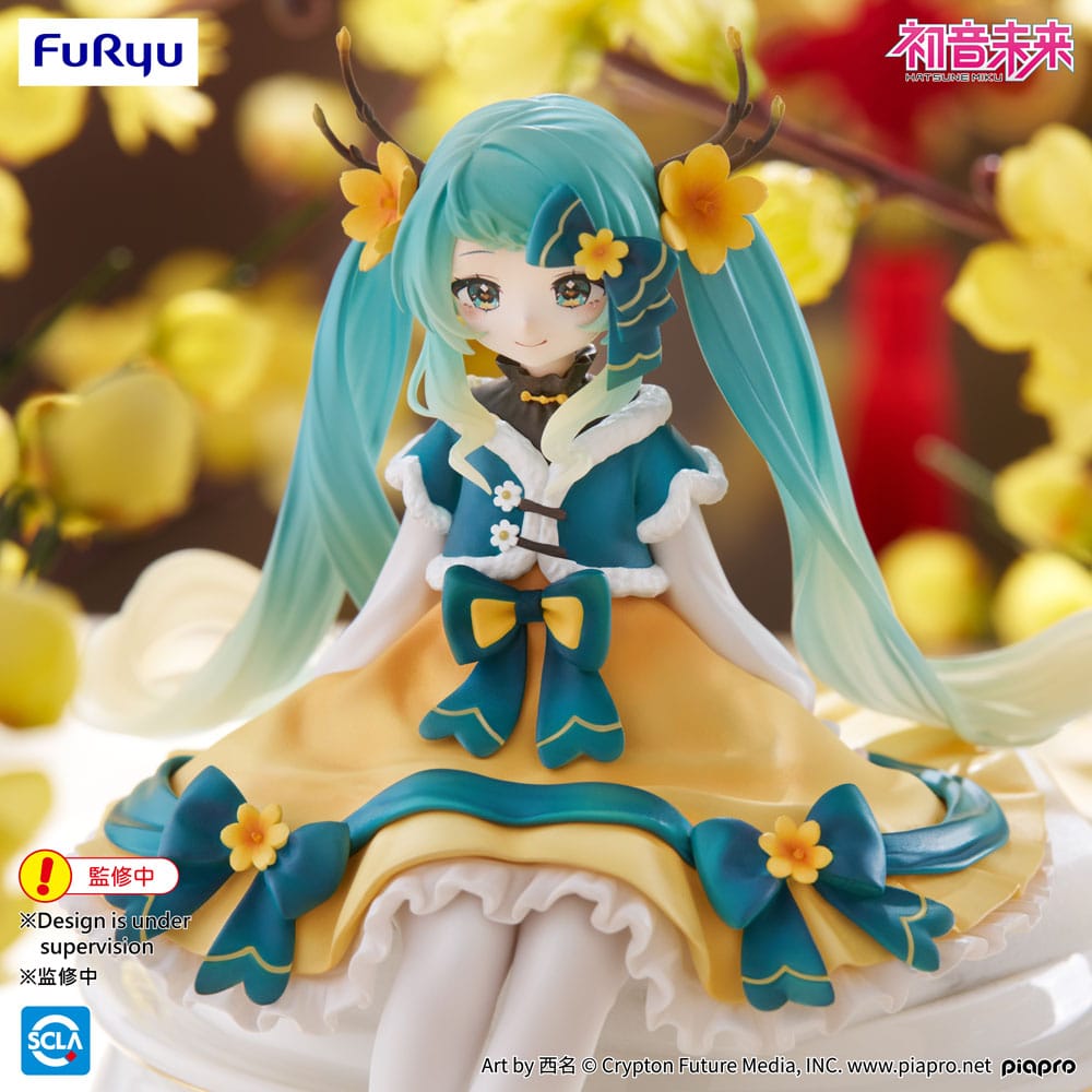 HATSUNE MIKU - Hatsune Miku Chinese New Year Ver - Statue 14cm