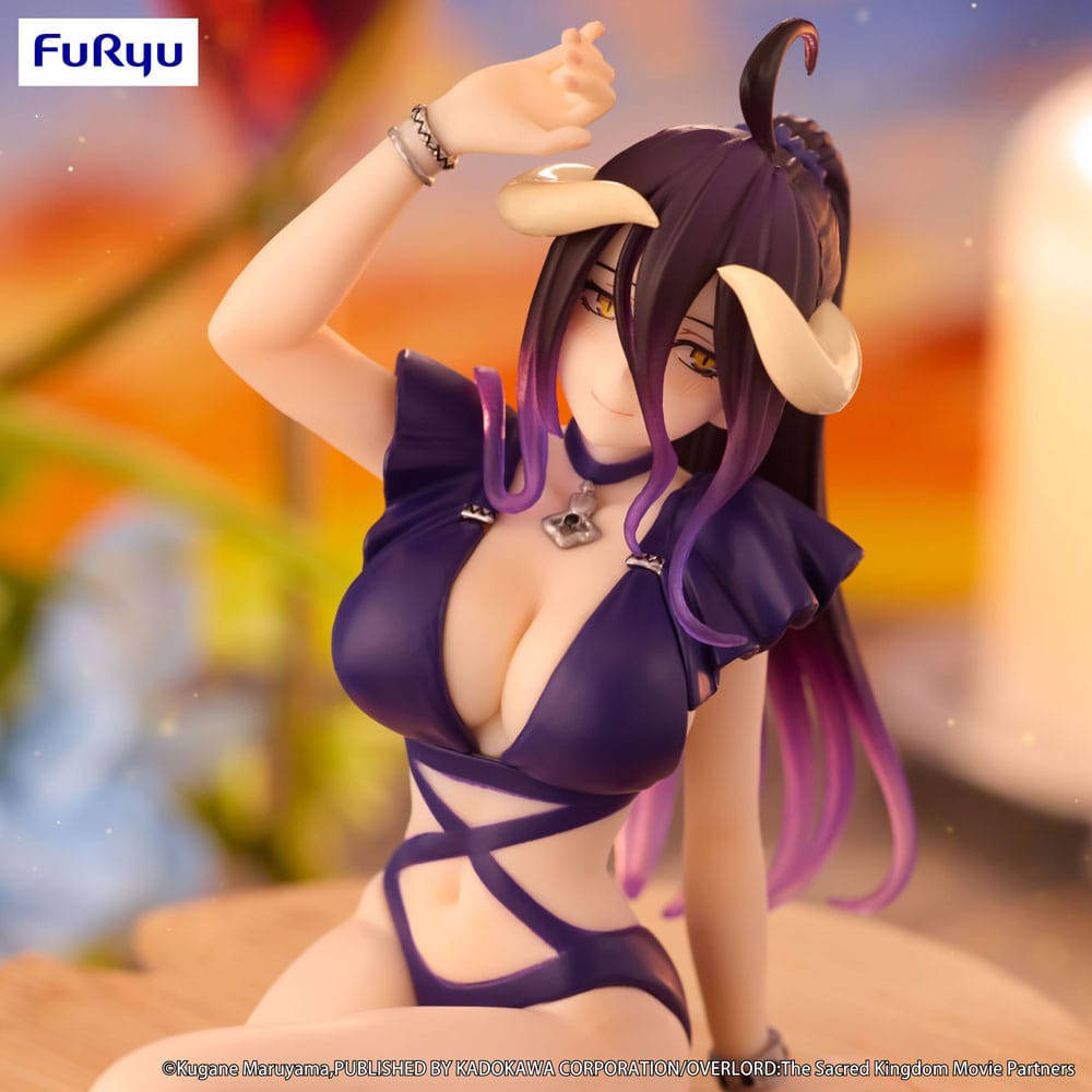 OVERLORD - Albedo Swimsuit Dark Purple - Statue 16cm