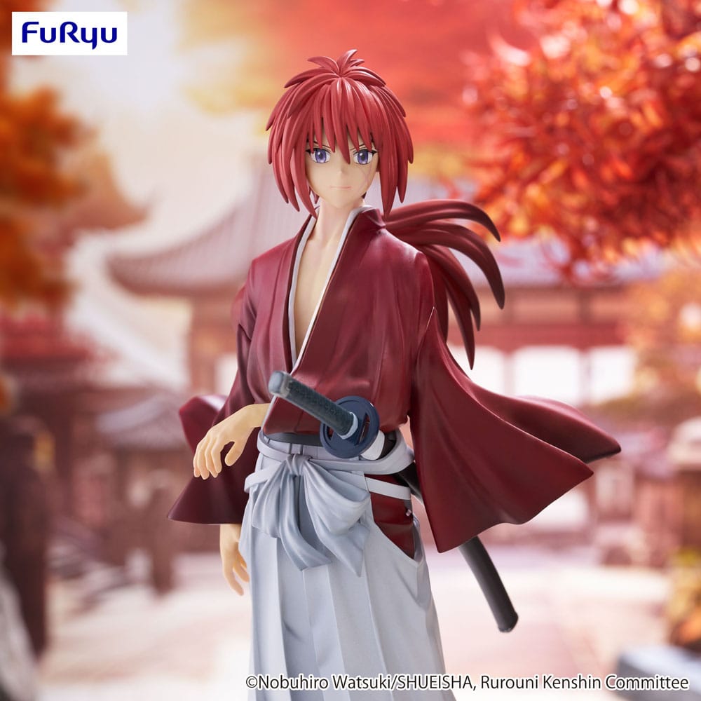RUROUNI KENSHIN - Kenshin Himura - Statue Trio-Try-It 19cm