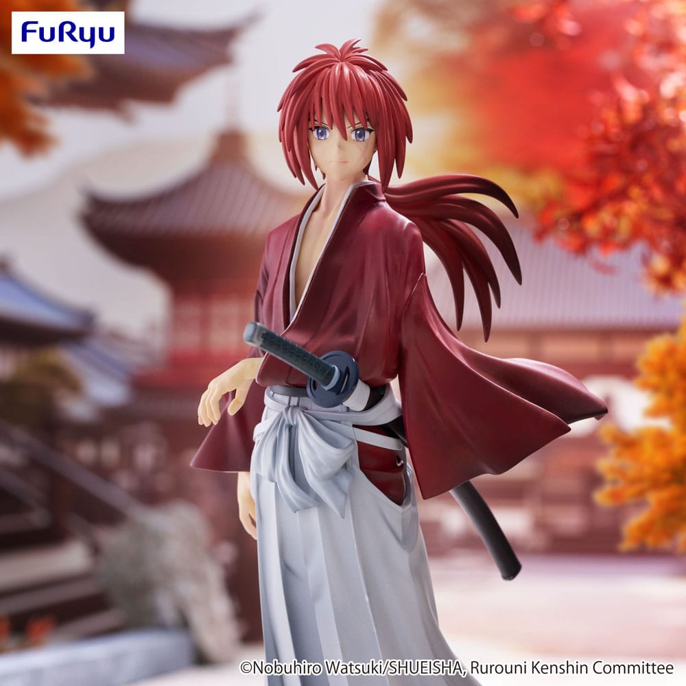 RUROUNI KENSHIN - Kenshin Himura - Statue Trio-Try-It 19cm
