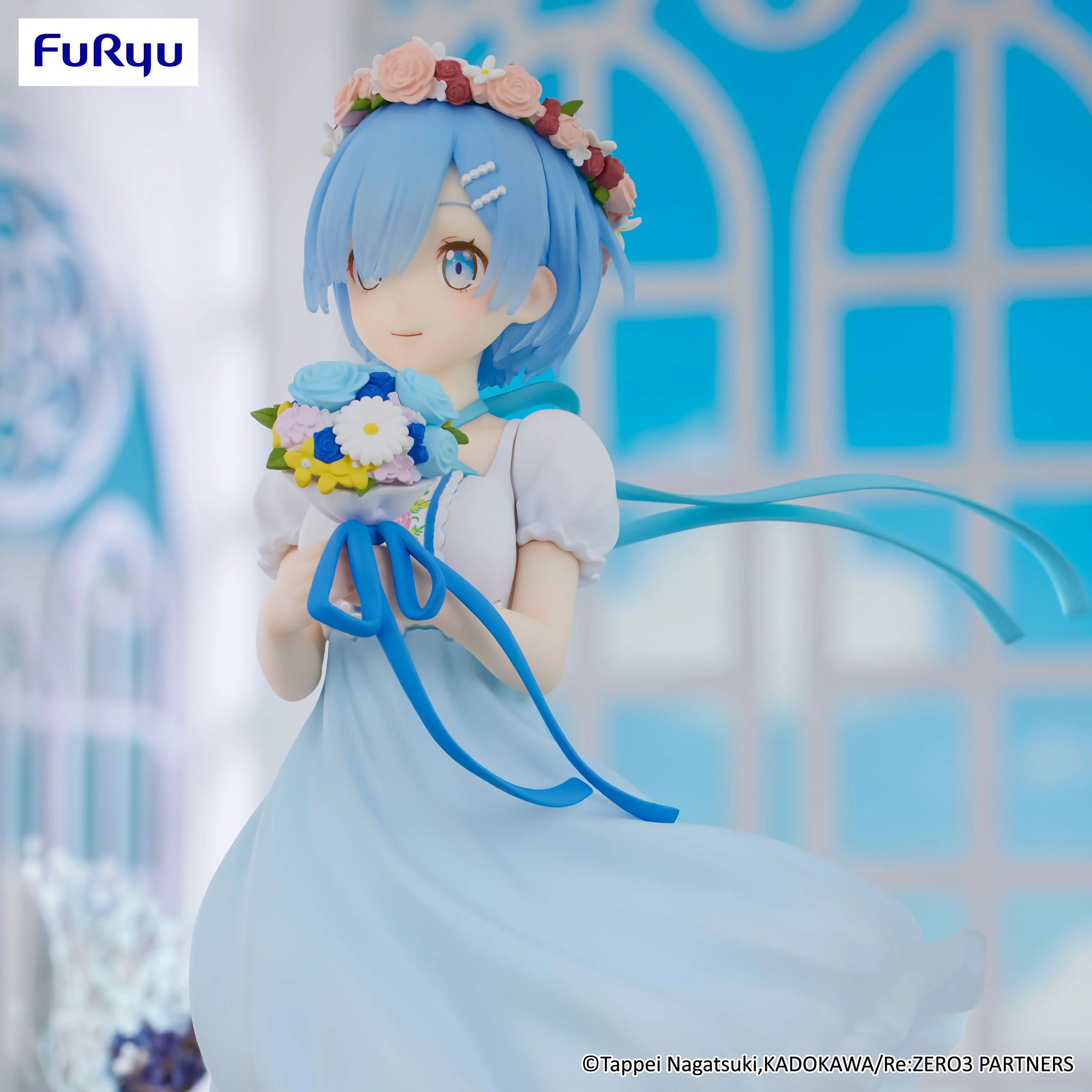 RE ZERO - Rem "Bridesmaid" - Statue Trio-Try-It 21cm