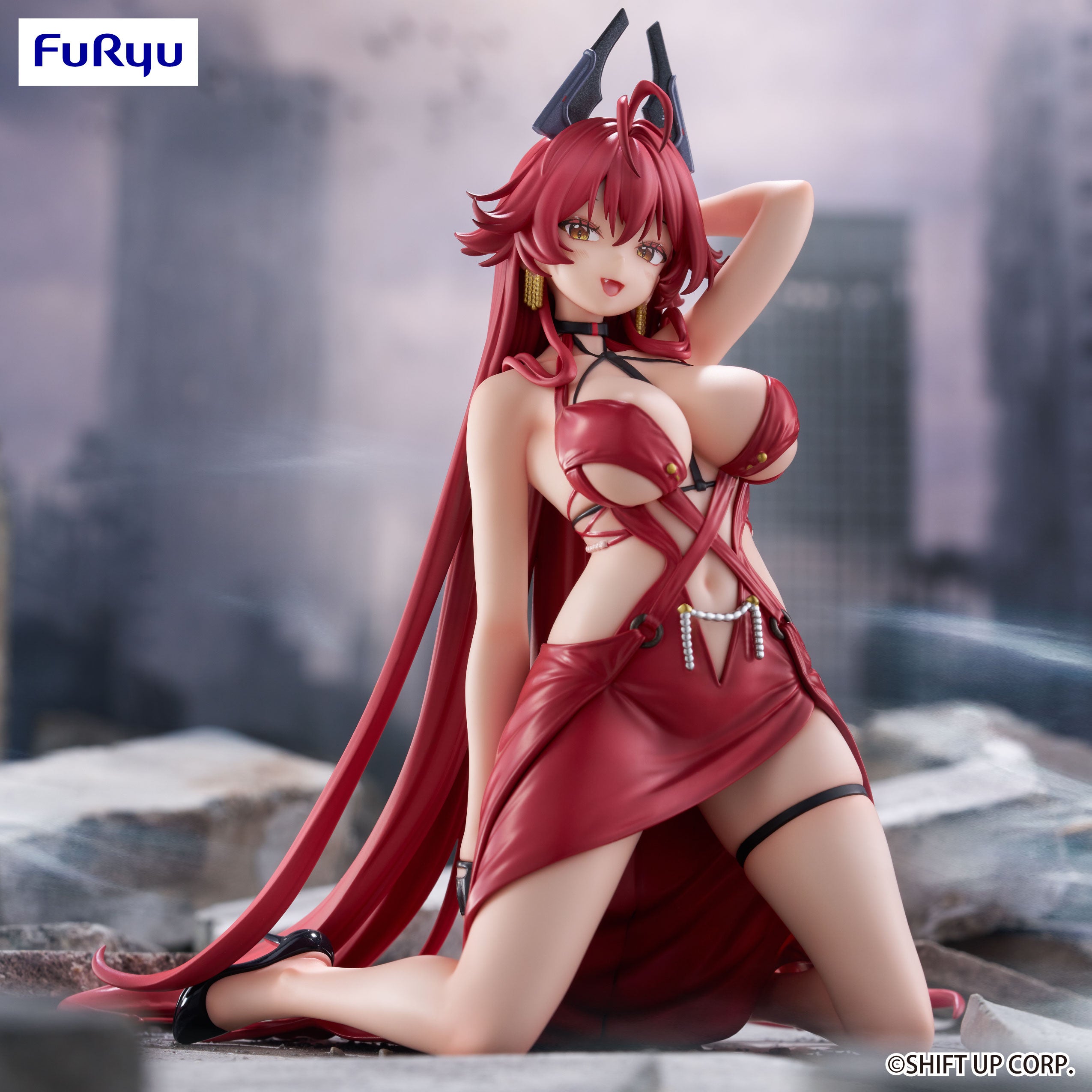 GODESS OF VICTORY NIKKE - Red Hood - Statue Noodle Stopper 12cm