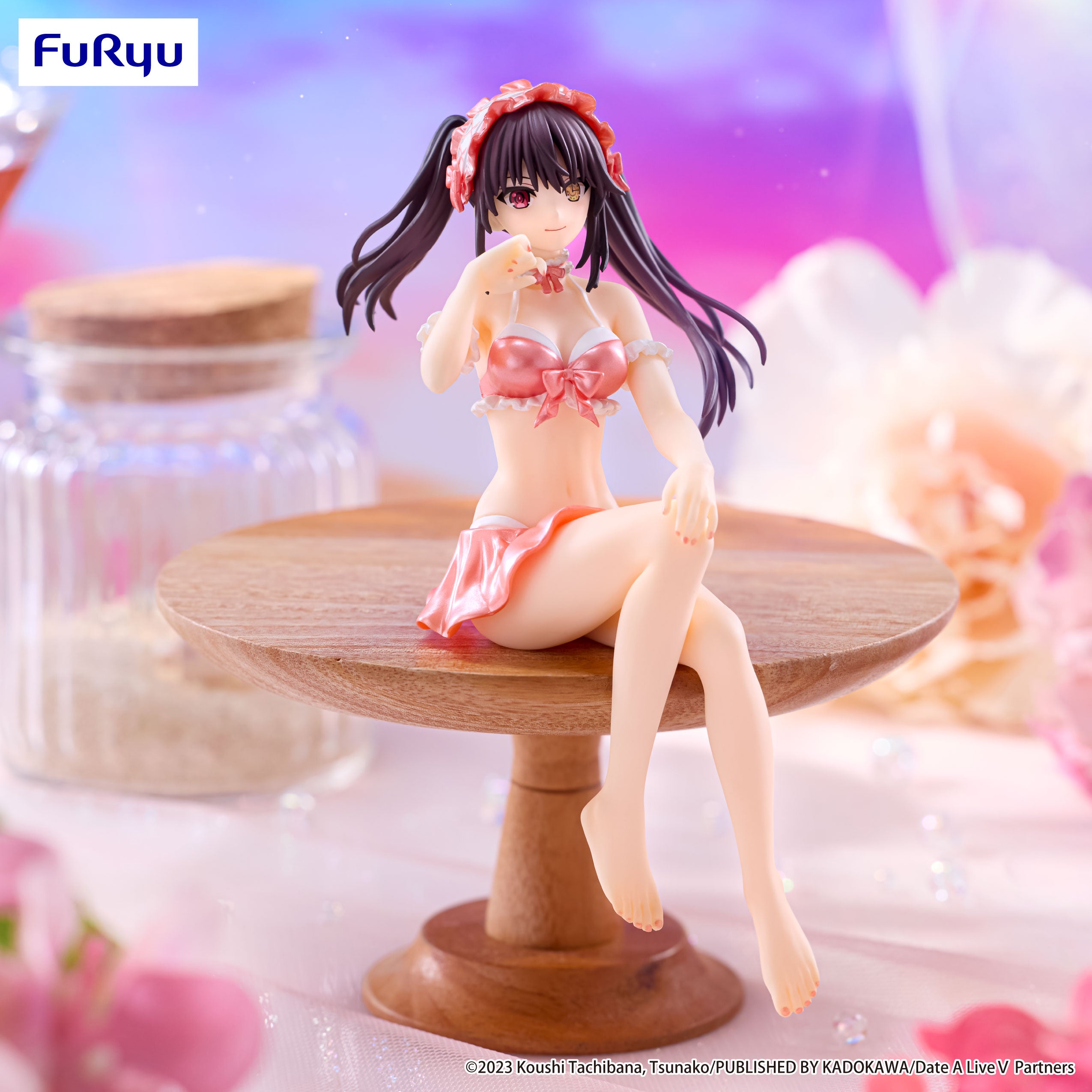 DATE A LIVE V - Kurumi Tokisaki - Statue Noodle Stopper 15cm