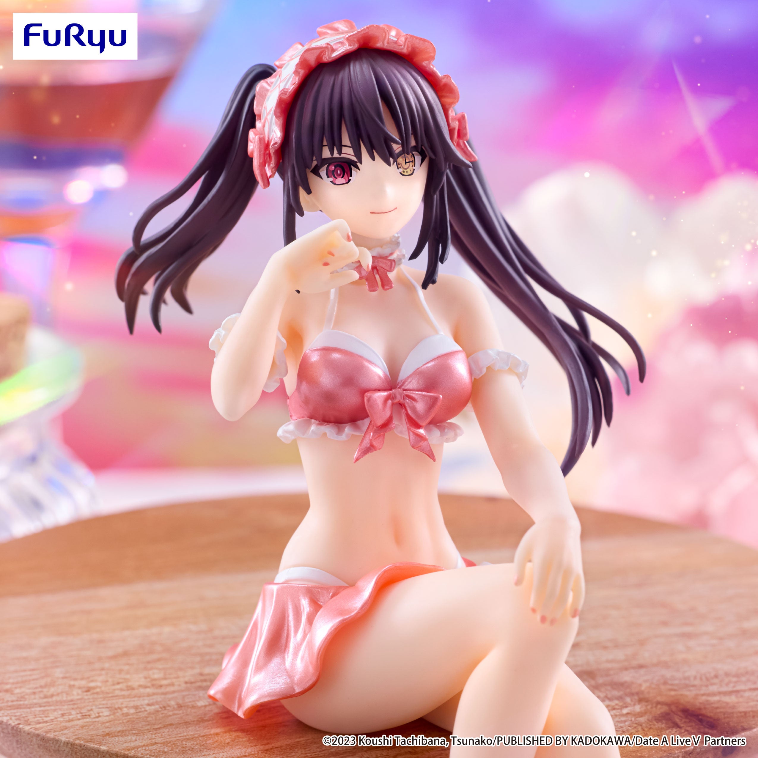 DATE A LIVE V - Kurumi Tokisaki - Statue Noodle Stopper 15cm