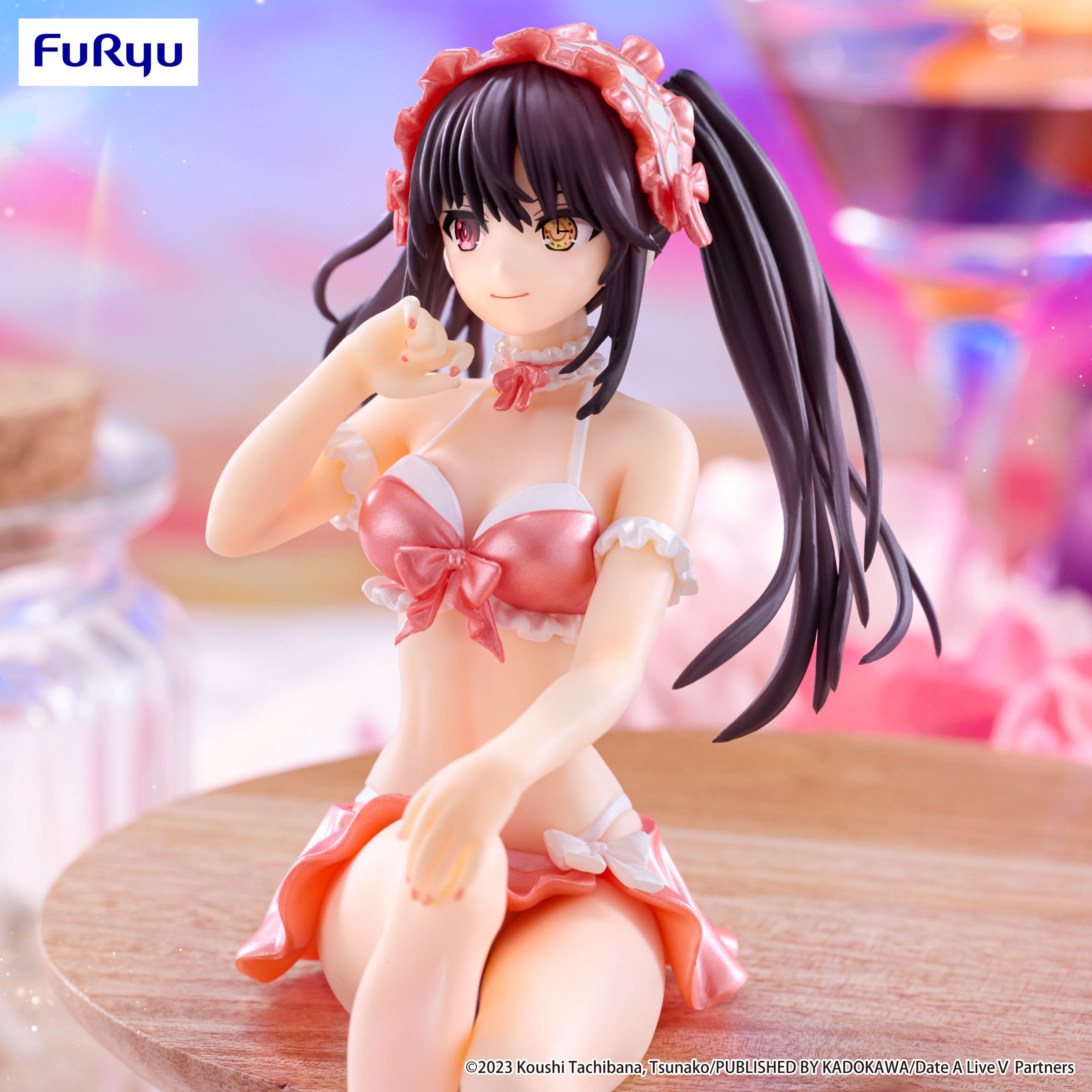 DATE A LIVE V - Kurumi Tokisaki - Statue Noodle Stopper 15cm