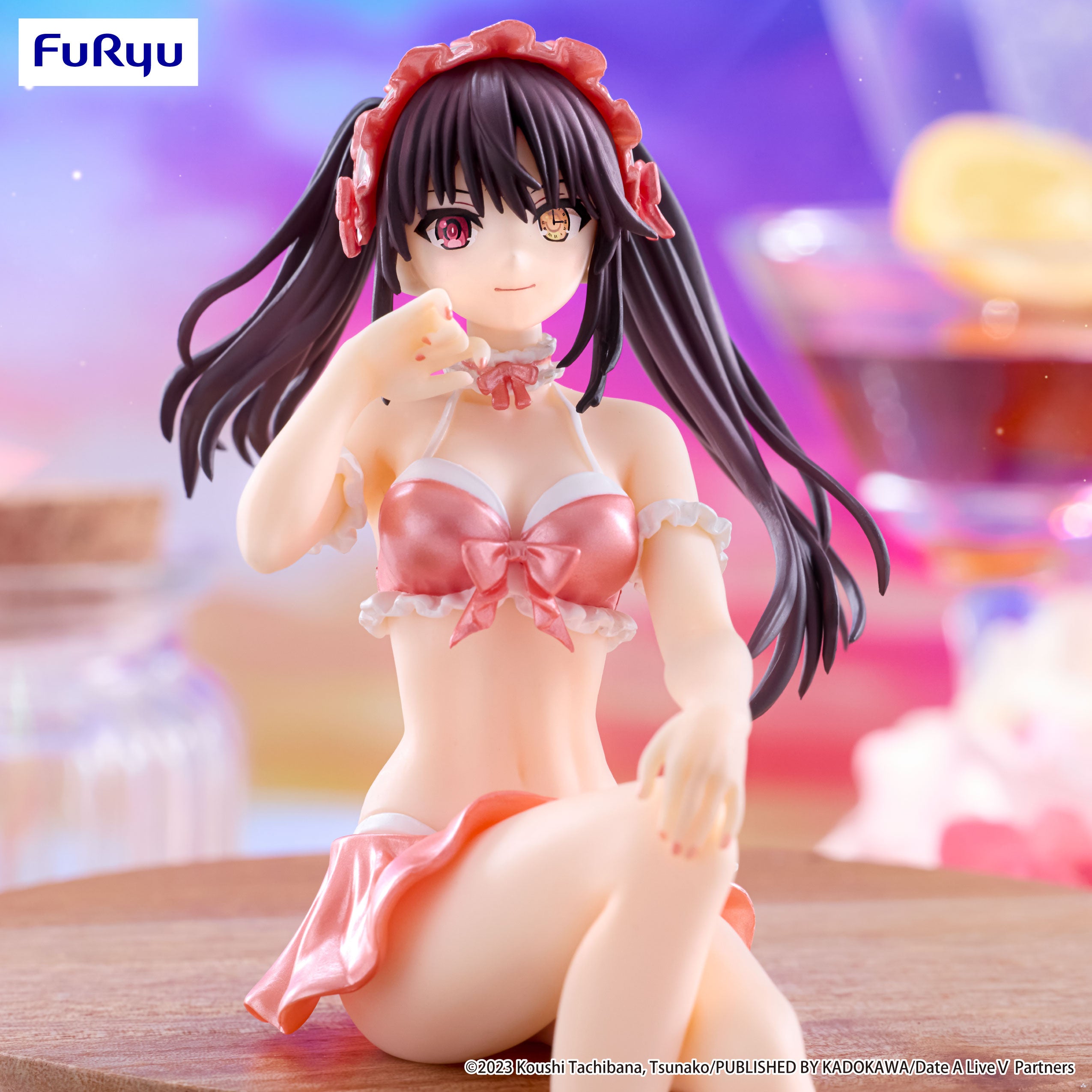 DATE A LIVE V - Kurumi Tokisaki - Statue Noodle Stopper 15cm