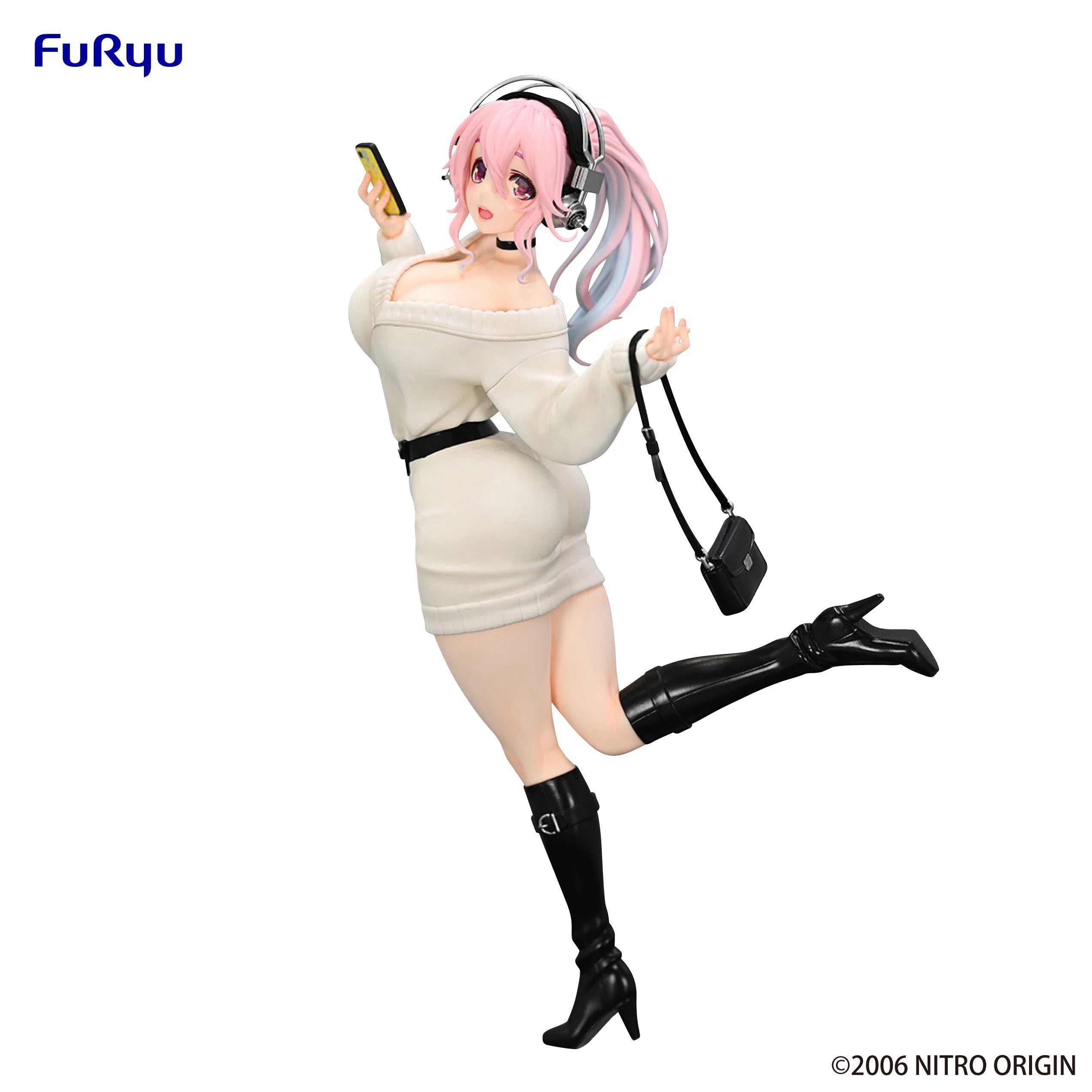 SUPER SONICO - Winter Memory - Statue Trio-Try-It 21cm