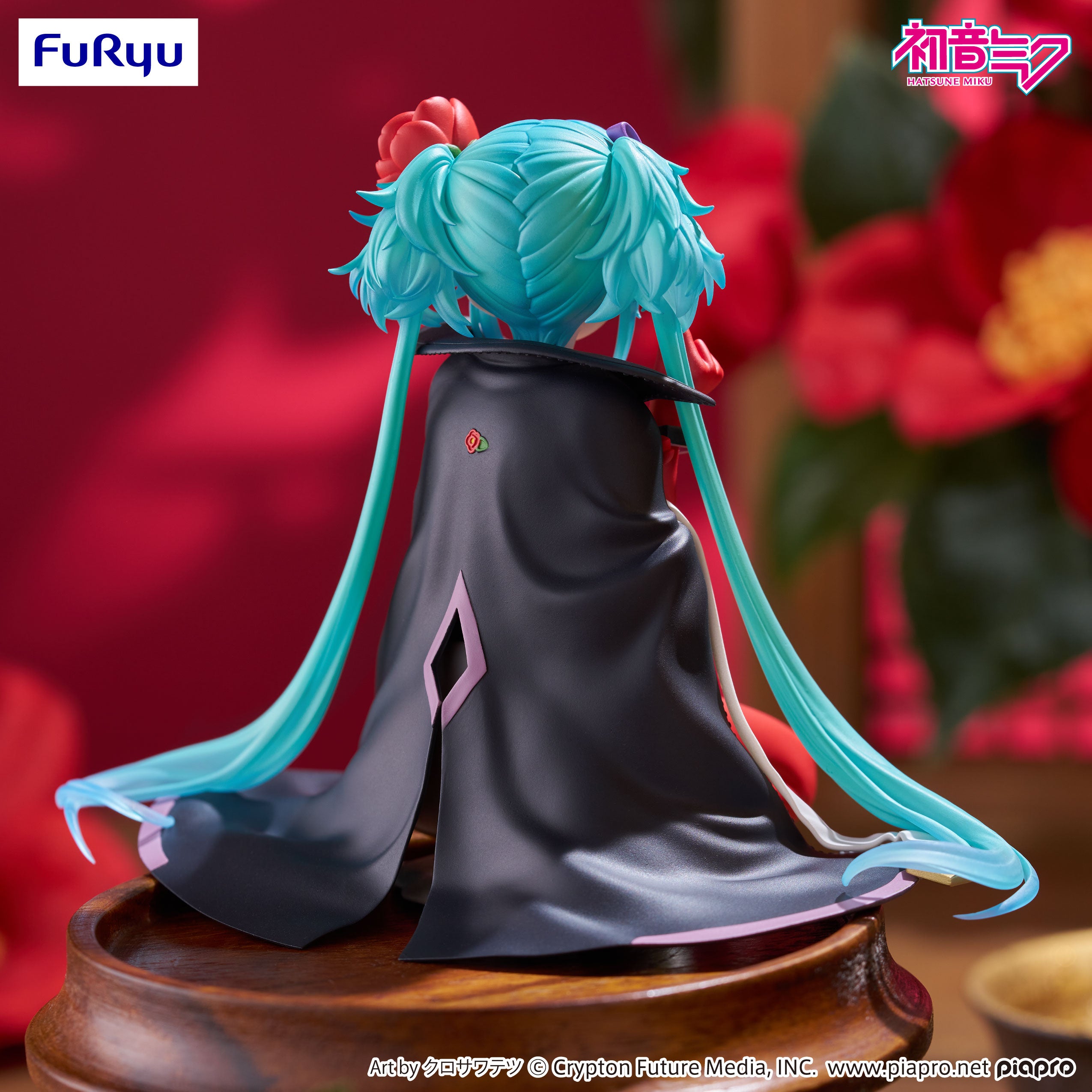 HATSUNE MIKU - Flower Fairy Camelia - Statue Noodle Stopper 15cm
